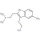 N-{2-[3-(2-Aminoethyl)-5-methyl-1H-indol-2-yl]-ethyl}-N,N-dimethylamine (CAS 1119450-12-2) - chemical structure image