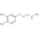 N-[2-(3,4-Dimethylphenoxy)ethyl]-N-methylamine (CAS 883529-57-5) - chemical structure image