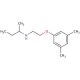 N-[2-(3,5-Dimethylphenoxy)ethyl]-2-butanamine - chemical structure image