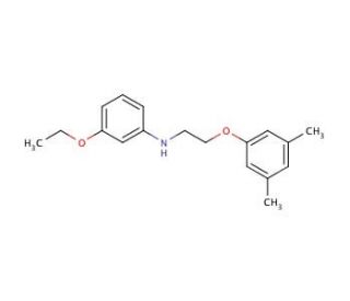 N-[2-(3,5-Dimethylphenoxy)ethyl]-3-ethoxyaniline - chemical structure image