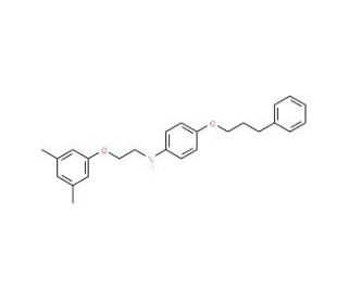 N-[2-(3,5-Dimethylphenoxy)ethyl]-4-(3-phenylpropoxy)aniline - chemical structure image