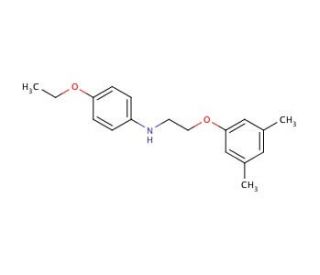 N-[2-(3,5-Dimethylphenoxy)ethyl]-4-ethoxyaniline - chemical structure image