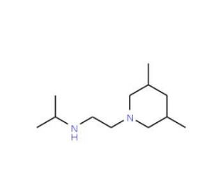 N-[2-(3,5-Dimethylpiperidin-1-yl)ethyl]-N-isopropylamine (CAS 915921-72-1) - chemical structure image