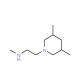 N-[2-(3,5-Dimethylpiperidin-1-yl)ethyl]-N-methylamine (CAS 933719-63-2) - chemical structure image