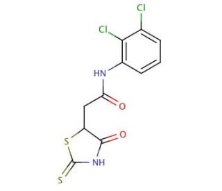 N-(2,3-Dichlorophenyl)-2-(2-mercapto-4-oxo-4,5-dihydro-1,3-thiazol-5-yl)acetamide - chemical structure image