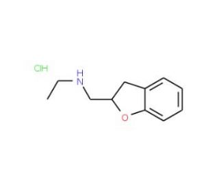 N-(2,3-Dihydro-1-benzofuran-2-ylmethyl)-N-ethylamine hydrochloride - chemical structure image