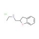 N-(2,3-Dihydro-1-benzofuran-2-ylmethyl)-N-ethylamine hydrochloride - chemical structure image