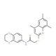 N-(2,3-Dihydro-benzo[1,4]dioxin-6-yl)-2-(4,6,8-trimethyl-quinolin-2-ylsulfanyl)-acetamide - chemical structure image