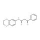 N-(2,3-Dihydro-benzo[1,4]dioxin-6-yl)-3-oxo-3-phenyl-propionamide - chemical structure image