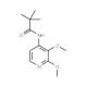 N-(2,3-Dimethoxypyridin-4-yl)pivalamide - chemical structure image