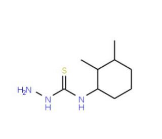 N-(2,3-dimethylcyclohexyl)hydrazinecarbothioamide - chemical structure image