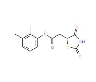 N-(2,3-Dimethylphenyl)-2-(2-mercapto-4-oxo-4,5-dihydro-1,3-thiazol-5-yl)acetamide - chemical structure image