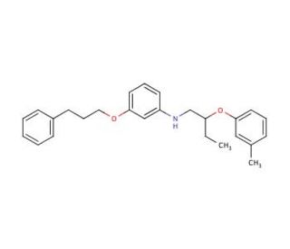 N-[2-(3-Methylphenoxy)butyl]-3-(3-phenylpropoxy)aniline (CAS 1040690-69-4) - chemical structure image