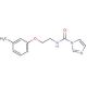 N-[2-(3-methylphenoxy)ethyl]-1H-imidazole-1-carboxamide - chemical structure image