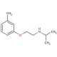 N-[2-(3-Methylphenoxy)ethyl]-2-propanamine (CAS 1040308-51-7) - chemical structure image