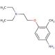 N-[2-(4-Amino-2-methylphenoxy)ethyl]-N,N-diethylamine - chemical structure image