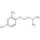 N-[2-(4-Amino-2-methylphenoxy)ethyl]-N,N-dimethylamine - chemical structure image