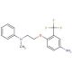 N-{2-[4-Amino-2-(trifluoromethyl)phenoxy]ethyl}-N-methyl-N-phenylamine (CAS 946775-68-4) - chemical structure image