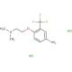 N-{2-[4-Amino-2-(trifluoromethyl)phenoxy]ethyl}-N,N-dimethylamine dihydrochloride - chemical structure image