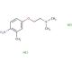 N-[2-(4-Amino-3-methylphenoxy)ethyl]-N,N-dimethylamine dihydrochloride - chemical structure image