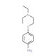 N-[2-(4-aminophenoxy)ethyl]-N,N-diethylamine (CAS 38519-63-0) - chemical structure image