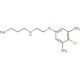 N-[2-(4-Chloro-3,5-dimethylphenoxy)ethyl]-1-butanamine - chemical structure image