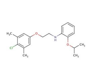 N-[2-(4-Chloro-3,5-dimethylphenoxy)ethyl]-2-isopropoxyaniline - chemical structure image