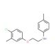 N-[2-(4-Chloro-3-methylphenoxy)ethyl]-4-methylaniline - chemical structure image