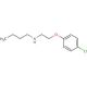 N-[2-(4-Chlorophenoxy)ethyl]-1-butanamine - chemical structure image