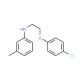 N-[2-(4-Chlorophenoxy)ethyl]-3-methylaniline - chemical structure image