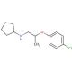 N-[2-(4-Chlorophenoxy)propyl]cyclopentanamine - chemical structure image