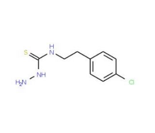 N-[2-(4-chlorophenyl)ethyl]hydrazinecarbothioamide - chemical structure image