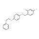N-(2,4-Dichlorobenzyl)-4-(phenethyloxy)aniline - chemical structure image