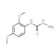 N-(2,4-Dimethoxyphenyl)-1-hydrazinecarboxamide (CAS 853097-58-2) - chemical structure image