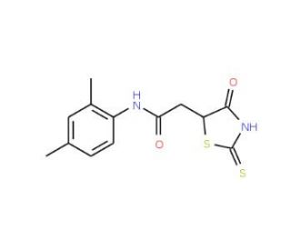 N-(2,4-Dimethylphenyl)-2-(2-mercapto-4-oxo-4,5-dihydro-1,3-thiazol-5-yl)acetamide - chemical structure image
