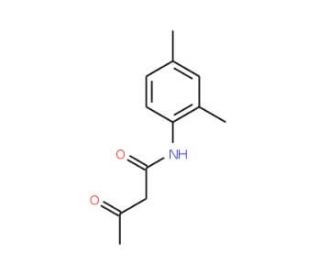 N-(2,4-Dimethylphenyl)-3-oxobutyramide (CAS 97-36-9) - chemical structure image