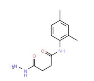 N-(2,4-Dimethylphenyl)-4-hydrazino-4-oxobutanamide - chemical structure image