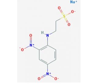 N-(2,4-Dinitrophenyl) taurine sodium salt (CAS 23928-04-3) - chemical structure image