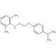 N-[2-(4-Isopropylphenoxy)ethyl]-2,6-dimethylaniline - chemical structure image