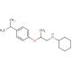 N-[2-(4-Isopropylphenoxy)propyl]cyclohexanamine (CAS 1040680-83-8) - chemical structure image