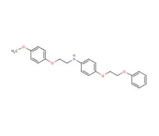 N-[2-(4-Methoxyphenoxy)ethyl]-4-(2-phenoxyethoxy)aniline - chemical structure image