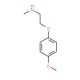 N-[2-(4-methoxyphenoxy)ethyl]-N-methylamine (CAS 102246-82-2) - chemical structure image