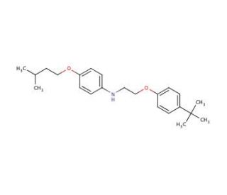 N-{2-[4-(tert-Butyl)phenoxy]ethyl}-4-(isopentyloxy)aniline - chemical structure image