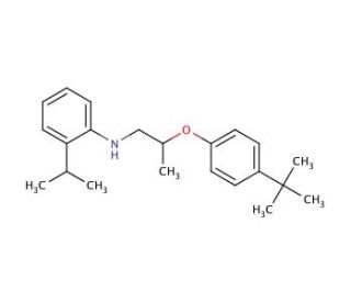 N-{2-[4-(tert-Butyl)phenoxy]propyl}-2-isopropylaniline - chemical structure image