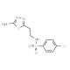 N-[2-(5-amino-1,3,4-thiadiazol-2-yl)ethyl]-4-chlorobenzenesulfonamide - chemical structure image