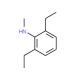 N-(2,6-Diethylphenyl)-N-methylamine - chemical structure image