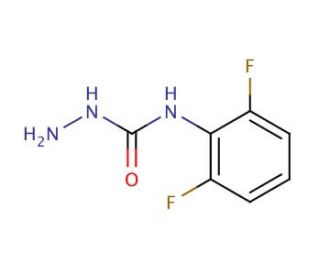 N-(2,6-Difluorophenyl)-1-hydrazinecarboxamide (CAS 171277-87-5) - chemical structure image