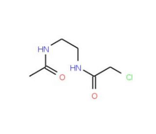 N-[2-(acetylamino)ethyl]-2-chloroacetamide - chemical structure image