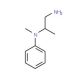 N-(2-amino-1-methylethyl)-N-methyl-N-phenylamine - chemical structure image