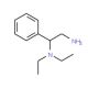 N-(2-amino-1-phenylethyl)-N,N-diethylamine (CAS 31788-97-3) - chemical structure image